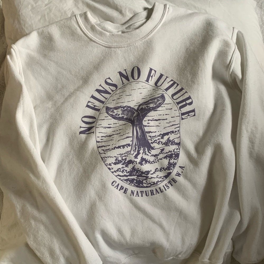No fins no future sweatshirt
